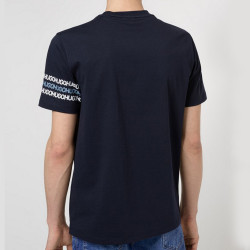 T-shirt HUGO DAKE en coton bleu foncé