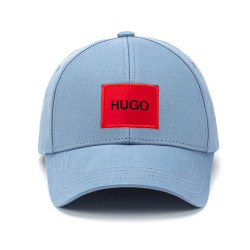 Casquette Hugo boss Men-X 576 Bleu à panneaux en twill de coton avec logo