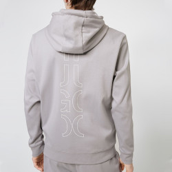 Sweat à capuche HUGO Deerio Gris