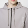 Sweat à capuche HUGO Deerio Gris