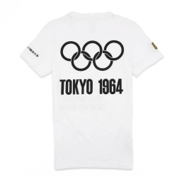 T-shirt Lacoste Olympique Blanc