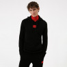 Sweat HUGO à capuche en molleton Noir Daratschi214 chez DM'Sports !