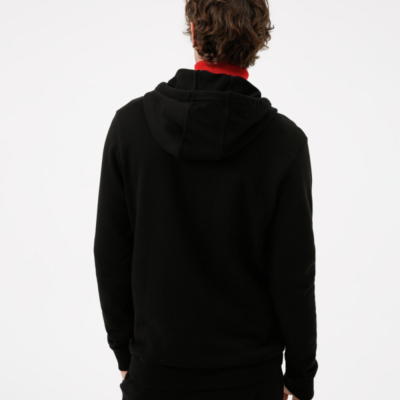 Sweat HUGO à capuche en molleton Noir Daratschi214 chez DM'Sports !