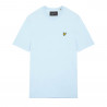 T-SHIRT PLAIN LYLE & SCOTT BLEU CLAIR