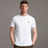 T-SHIRT PLAIN LYLE & SCOTT BLANC