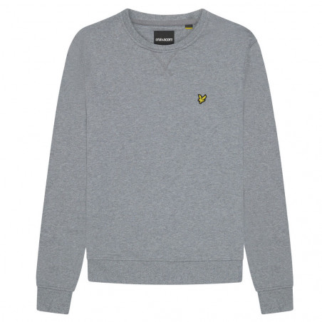 Sweat à col rond Lyle & Scott gris chez DM'Sports