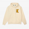Sweatshirt unisexe Lacoste L!VE loose fit à capuche badge L chez DM'S