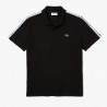 Polo Lacoste regular fit en coton ultra léger - bandes siglées - DM'S