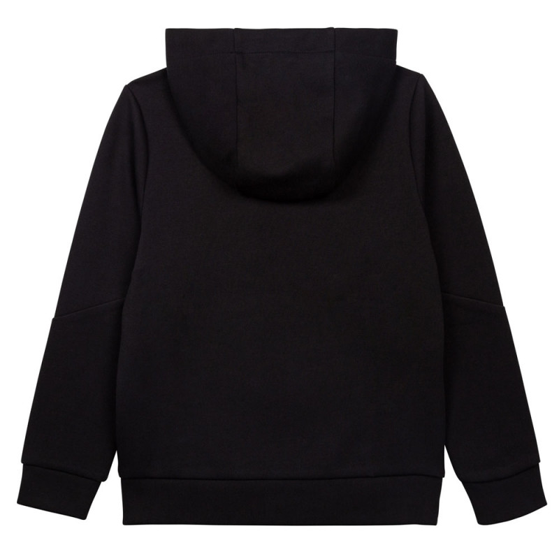 Sweat à capuche Boss noir pour enfant en vente chez DM'Sports