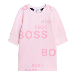 Robe Boss rose pour bébé