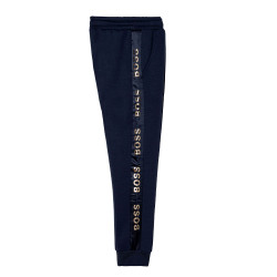 Pantalon de jogging bleu marine Boss enfant chez DM'Sports