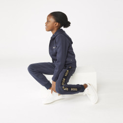 Pantalon de jogging bleu marine Boss enfant chez DM'Sports