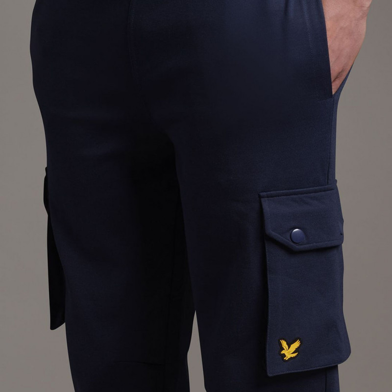 Pantalon de jogging Lyle & Scott bleu marine chez DM'Sports