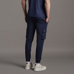 Pantalon de jogging Lyle & Scott bleu marine chez DM'Sports