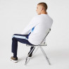 Sweatshirt Lacoste à col rond en molleton color-block chez DM'Sports !