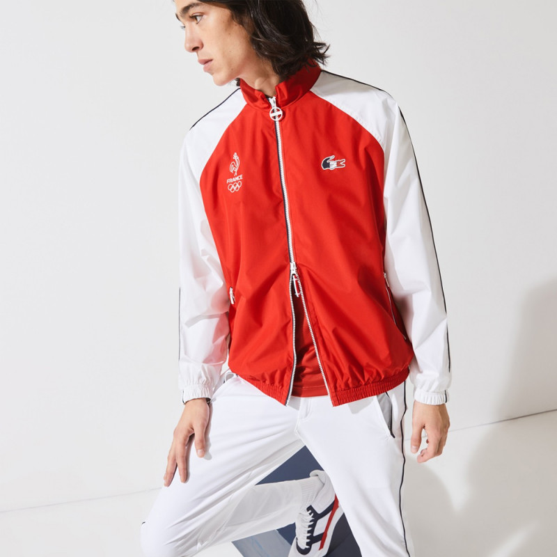 Veste Lacoste Sport Olympique Rouge chez DM'Sports