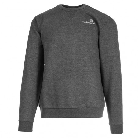 Sweat à col rond Sergio Tacchini Naways gris en vente chez DM'Sports