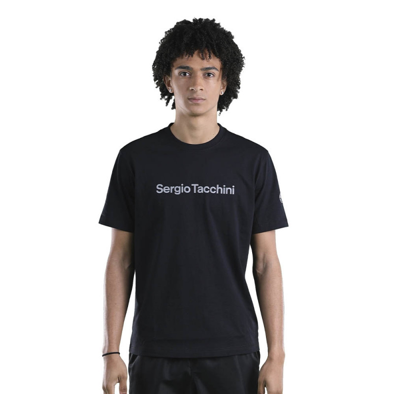 T-shirt Sergio Tacchini Robin Noir chez DM'Sports