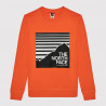 Sweat orange the north face pour garçon