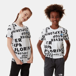 T-shirt blanc The North Face enfant