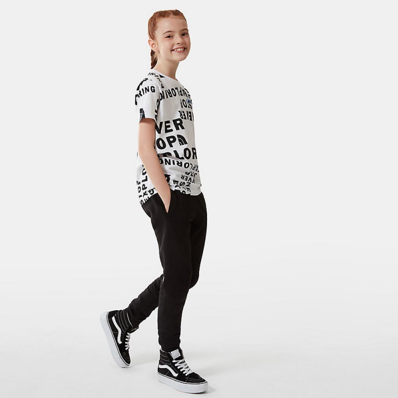 T-shirt The North Face enfant dome blanc