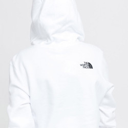Sweat the north face blanc