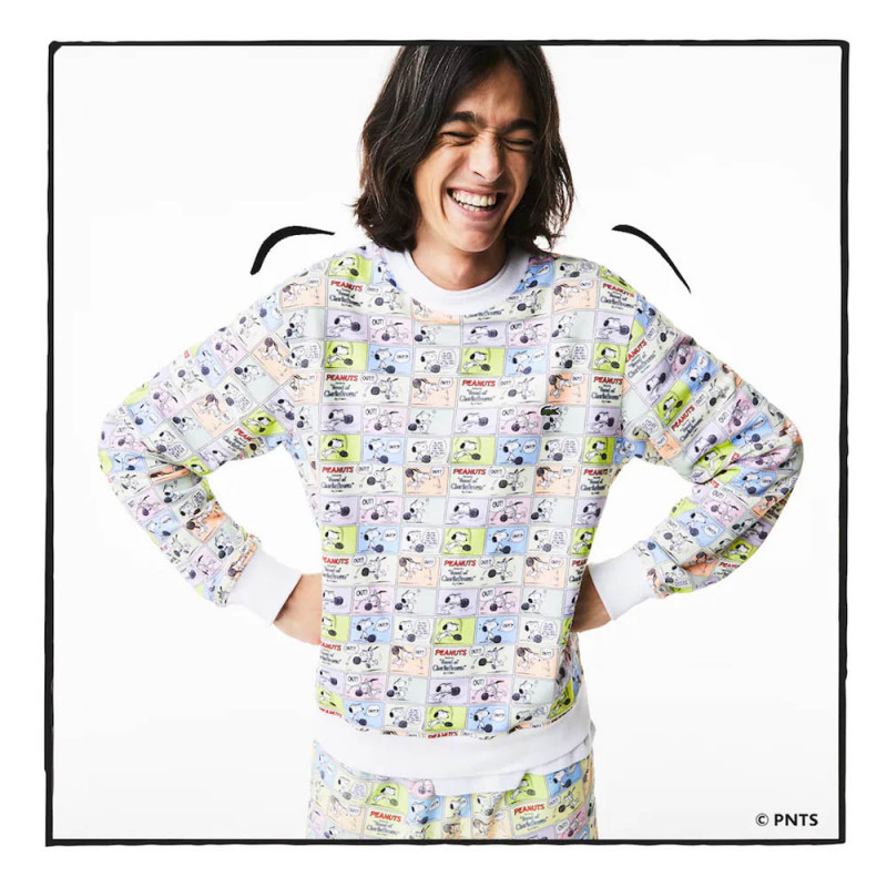 Sweat Lacoste X PEANUTS