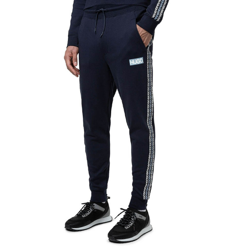Pantalon de jogging Hugo Donburi bleu marine en vente chez DM'Sports