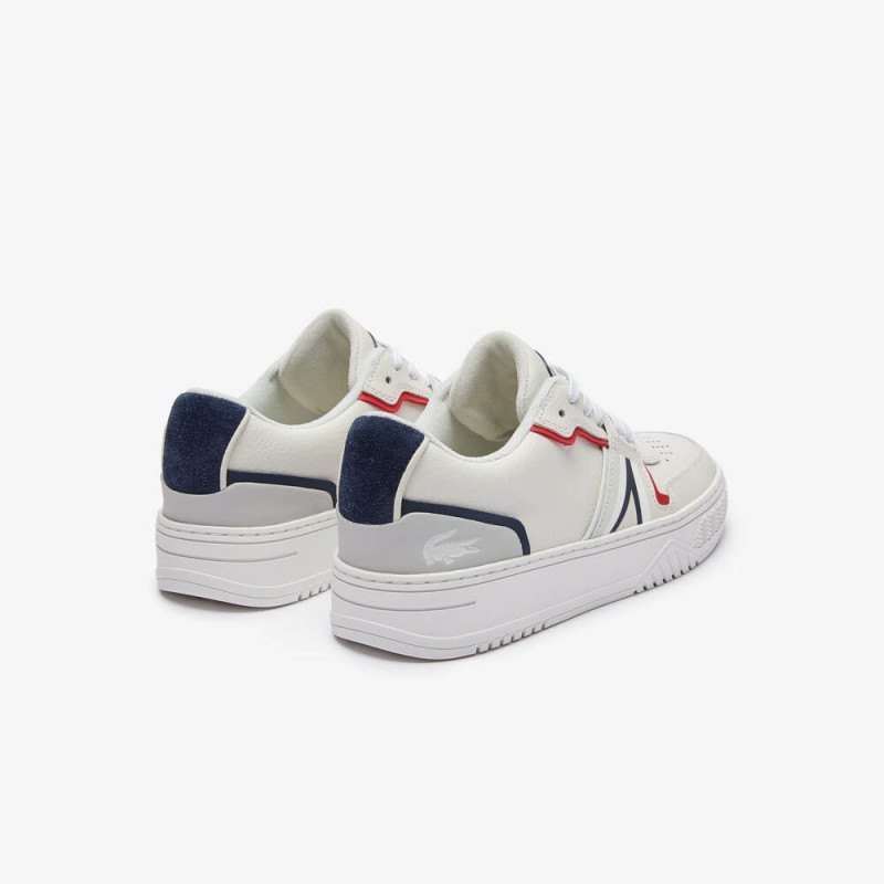 Baskets Lacoste L001 0321 1 SFA WHT/NVY/RED Leather chez DM'Sports !