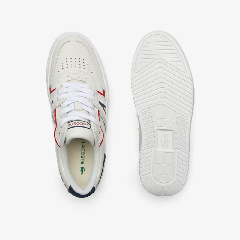 Baskets Lacoste L001 0321 1 SFA WHT/NVY/RED Leather chez DM'Sports !