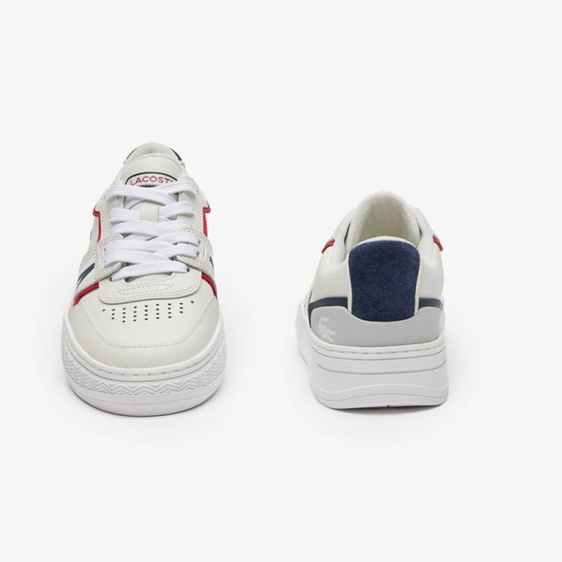 Baskets Lacoste L001 0321 1 SFA WHT/NVY/RED Leather chez DM'Sports !