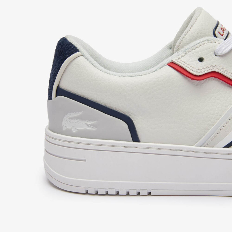 Baskets Lacoste L001 0321 1 SFA WHT/NVY/RED Leather chez DM'Sports !