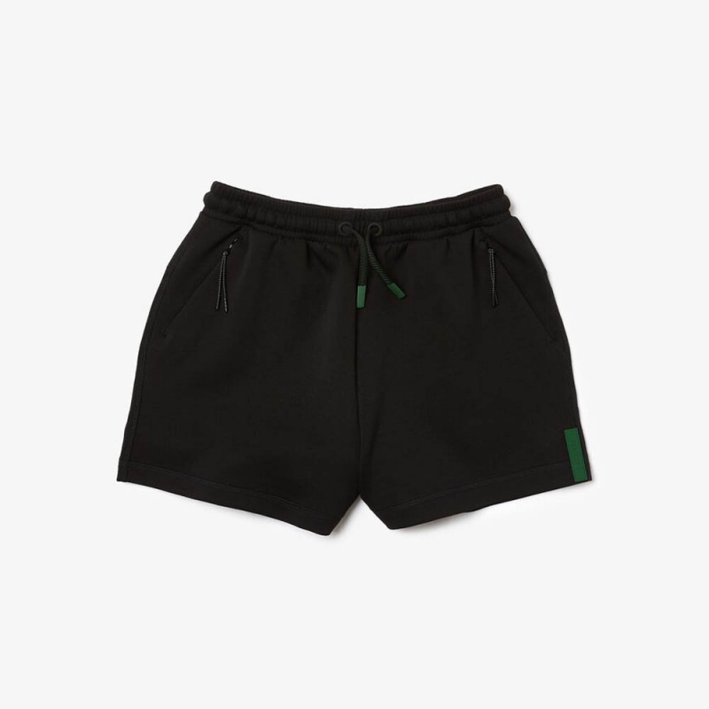 Short uni Lacoste en coton mélangé stretch