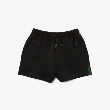 Short uni Lacoste en coton mélangé stretch