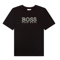 T-shirt Boss enfant noir