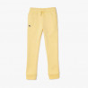 Jogging Lacoste SPORT Enfant en molleton uni jaune