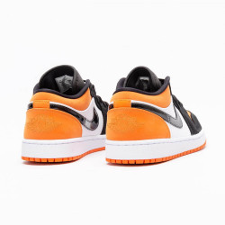 Baskets Nike Air Jordan 1 Low Shattered Backboard Orange / Noir