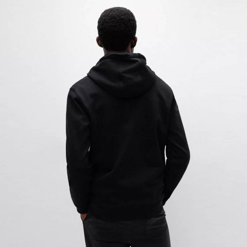 Sweat à capuche Hugo Diorgione noir