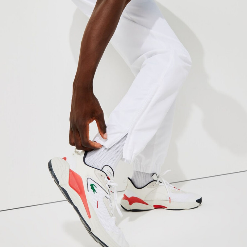 Bas de survêtement Lacoste blanc