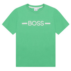 T-shirt Boss junior vert