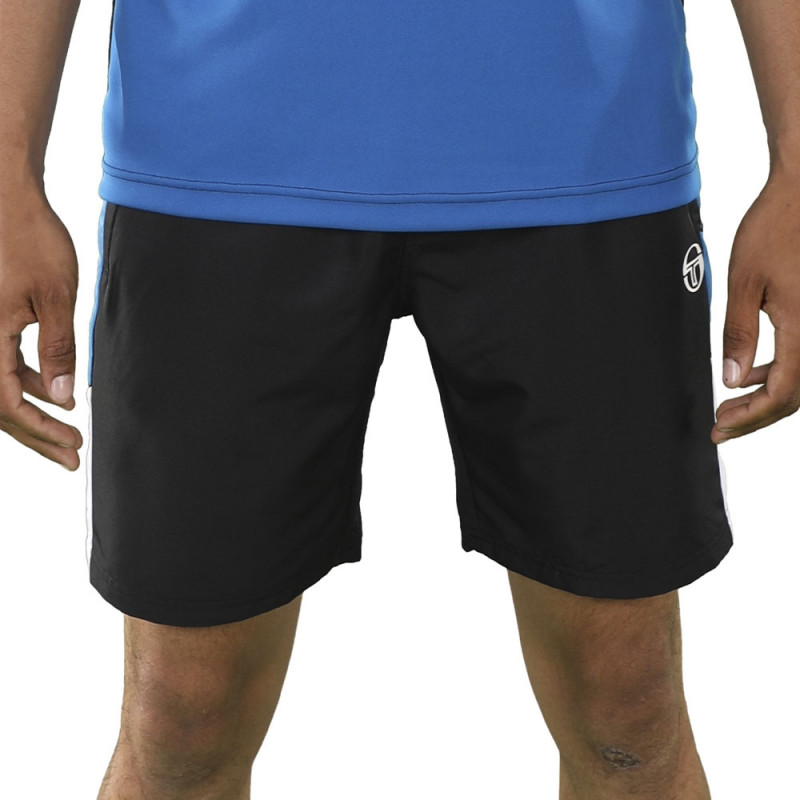 Short Sergio Tacchini Equilatero noir pour homme