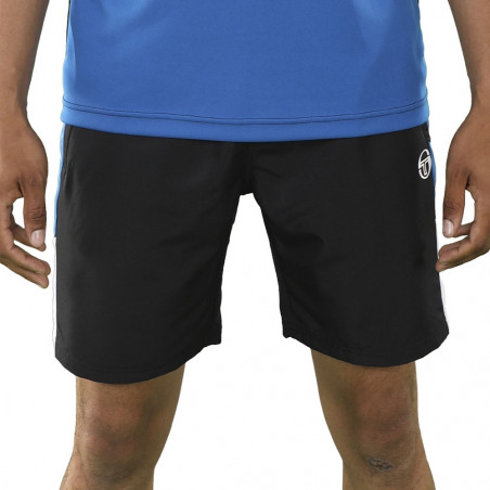 Short Sergio Tacchini Equilatero noir pour homme
