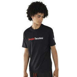 T-shirt Sergio Tacchini Robin noir