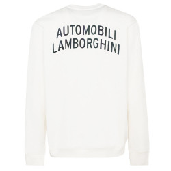 Sweat à col rond Automobili Lamborghini 72XBI007 blanc