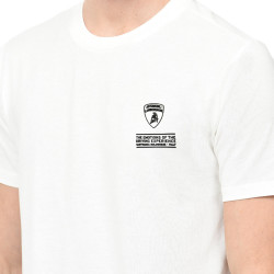 T-shirt Automobili Lamborghini 72XBH025 blanc pour homme