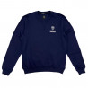 Sweat à col rond Automobili Lamborghini 72XBI022 bleu marine