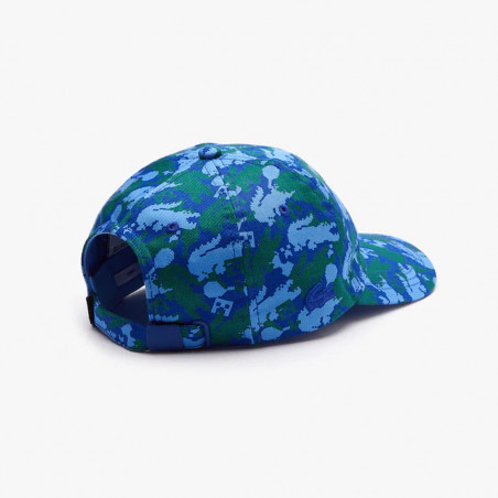 Casquette Garçon Lacoste x Minecraft en coton biologique imprimé