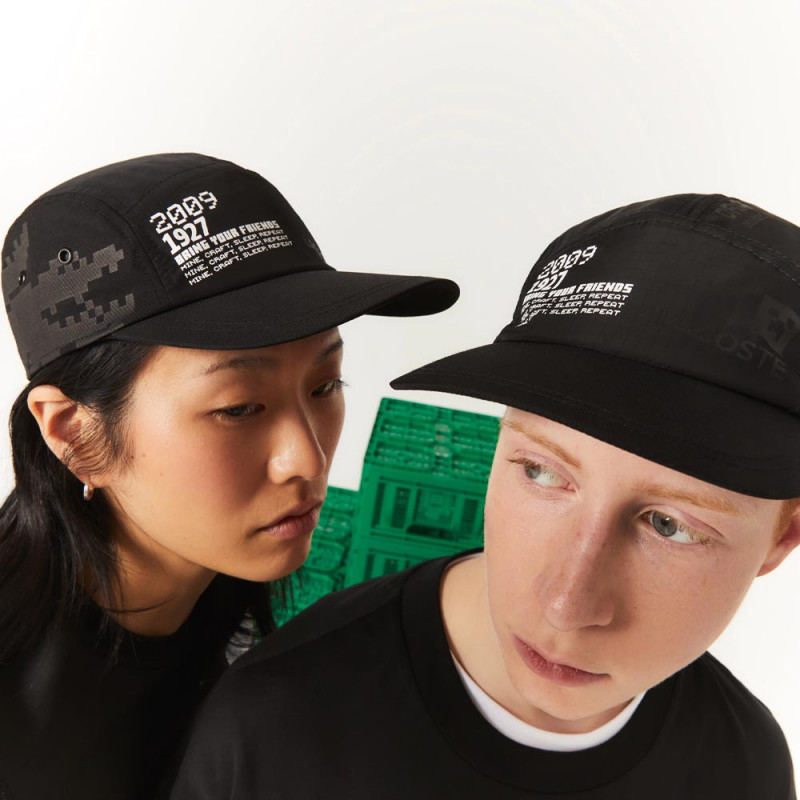 Casquette unisexe Lacoste L!VE x Minecraft en nylon chez DM'Sports