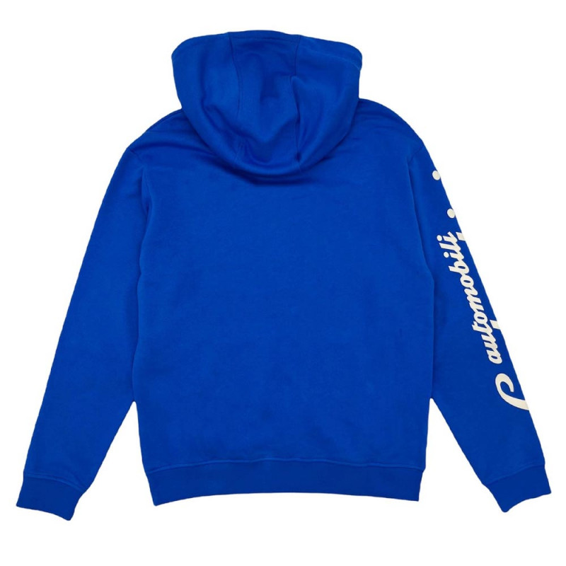 Sweat à capuche Automobili Lamborghini 72XBI016 bleu
