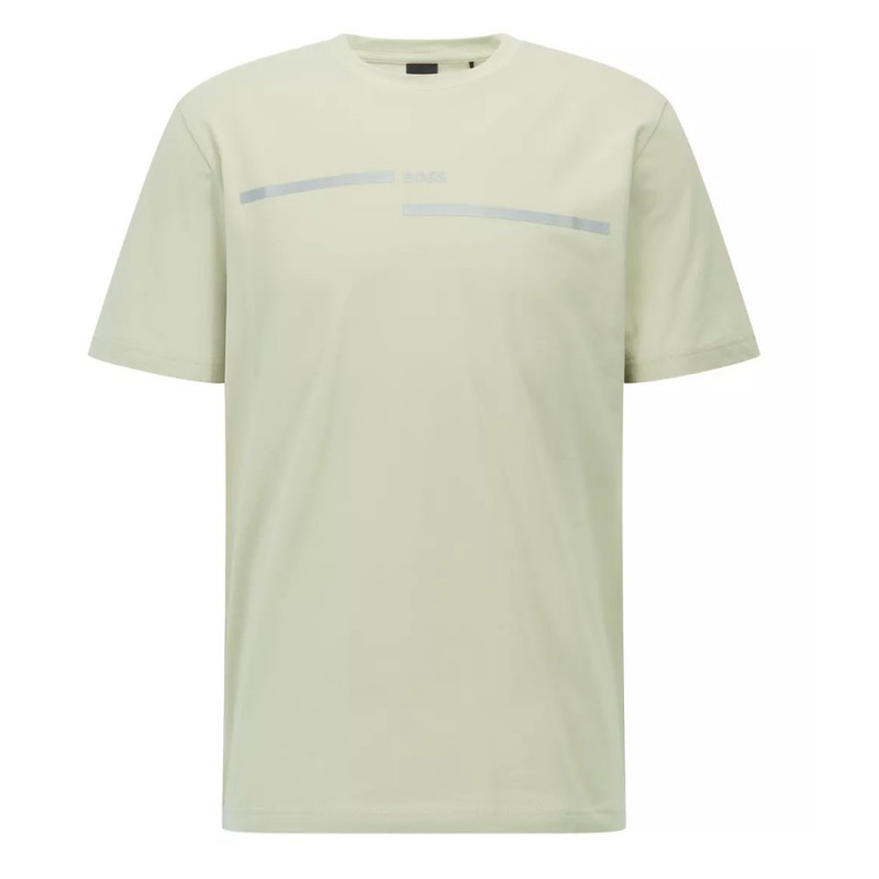 T-shirt Boss Tee 4 beige pour homme chez DM'Sports
